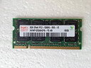 【中古】【輸入品・未使用】Hynix PC2-5300 DDR2-667MHz 非-ECC バフなし CL5 200-ピン SoDimm メモリ モジュール M...
