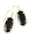 【中古】【輸入品・未使用】Kendra Scott レディース 署名ダニ・ゴールドメッキブラックグラスドロップピアス