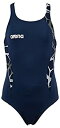 【中古】【輸入品・未使用】Arena Girl 's Carbonite One Piece Swimsuit ブルー
