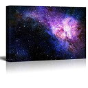 【中古】【輸入品・未使用】キャンバス印刷ウォールアート???Starry Deep Outer Space NEBUAの概念とGalaxy Universe |...
