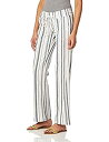【中古】【輸入品・未使用】Roxy Women's Yarn Dye Pant, Mood Indigo Oceanside 211 STRI, L