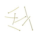 【中古】【輸入品・未使用】Adabele 400個 未加工真鍮 26mm ボールヘッドピン (ワイヤー 0.8mm/0.03インチ/20ゲージ) メッキ/コーテ...