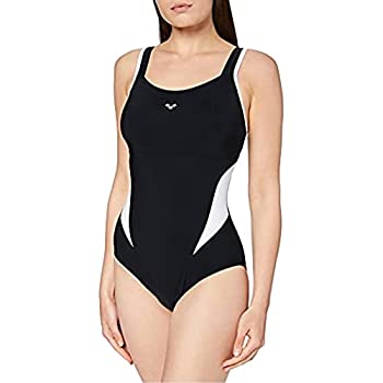 【中古】【輸入品・未使用】(914cm (36"), Black & White) - Arena Women's Makimurax Strap Back Swim Suit 【中古】【輸入品・未使用】(914cm (36"), Black & White) - Arena Women's Makimurax Strap Back Swim Suit