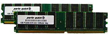 【中古】【輸入品 未使用】parts-quick アップルのiMac G5 2GHzのDDR PC3200 DIMMのRAMをアップグレードするための2ギガバイトキット（2 X 1ギガバイト）のメモリ 2 GB