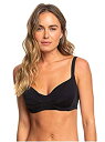 【中古】【輸入品・未使用】Roxy レディース ソリッド ビーチクラシック 成形アンダーワイヤーDカップトップ US サイズ: Small カラー: ブラック