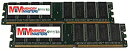 【中古】【輸入品・未使用】MemoryMasters 2GB キット (2 X 1GB) DDR PC2700 デスクトップメモリ 333MHz 非ECC 184 ピン DIMM (MemoryMasters)(2)