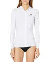 【中古】【輸入品・未使用】Roxy Women's Essentials Hooded Rashguard, Bright White 21, L