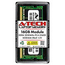 【中古】【輸入品・未使用】A-Tech 16GB RAM 交換用 Crucial CT16G4SFD832A | DDR4 3200MHz PC4-25600 2Rx8 1.2V SODIMM 260ピン メモリモジュール