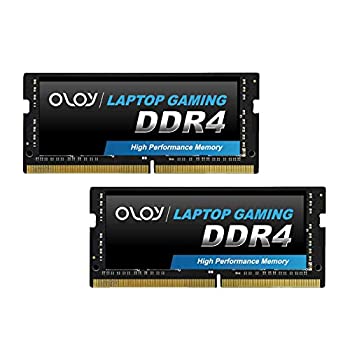 【中古】【輸入品・未使用】OLOy 16GB (2x8GB) DDR4 RAM 2666MHz C19 SODIMM ノートパソコン用メモリーモジュール Intel (MD4S082619IZDC)