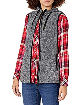 šۡ͢ʡ̤ѡRoxy Junior's Electric Feeling-Fleece Vest, Anthracite, M