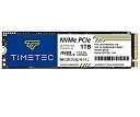 【中古】【輸入品・未使用】Timetec 1TB SSD NVMe PCIe Gen3x4 8Gb/s M.2 2280 3D NAND TLC 600TBW ...