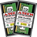 【中古】【輸入品・未使用】A-Tech RAM 8GB (2x4GB) DDR4 3200MHz SODIMM PC4-25600 (PC4-3200AA) CL22 1.2V Non-ECC SO-DIMM 260ピン - ノートパソコン&AIO コンピュータメ(2)