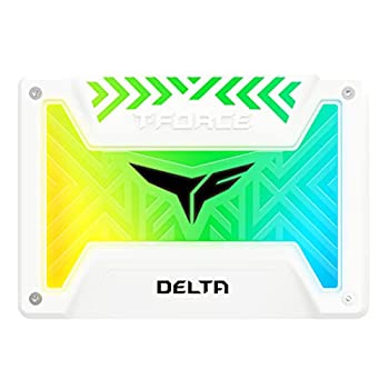 【中古】【輸入品・未使用】TEAMGROUP T-Force Delta RGB SSD Lite (ドラムレス) 512GB 3D NAND 2.5インチ SATA III 内蔵ソリッドステートドライブ (R/W 速度最大550/500 MB