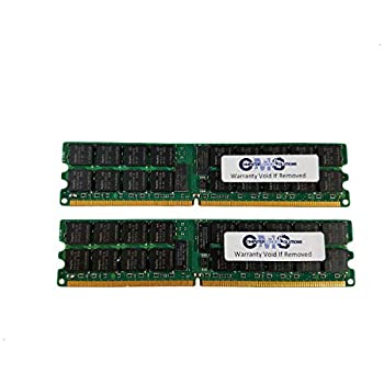 【中古】【輸入品・未使用】4?GB ( 2?x 2gb )メモリRam for HPワークステーションxw8200デュアルランクforサーバーのみby CMS