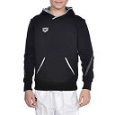 【中古】【輸入品・未使用】Arena Youth Team Line L/S Hoodie,Black (50),YXL