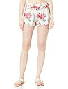 【中古】【輸入品・未使用】Roxy Junior's Salty Swim Short, Bright White Tropic Call Sample, M