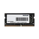 【中古】【輸入品・未使用】Patriot Memory DDR4 2666MHz PC4-21300 32GB SODIMM ノートパソコン用メモリ PSD432G26662S(2)