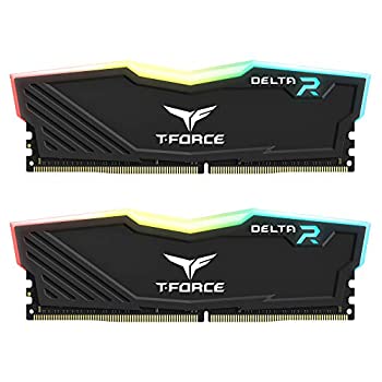 【中古】【輸入品・未使用】TEAMGROUP T-Force Delta RGB DDR4 16GB (2x8GB) 3600MHz (PC4-28800) CL18 デスクトップ ゲーム メモリ モジュール Ram TF3D416G3600HC18JDC01