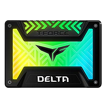 šۡ͢ʡ̤ѡTEAMGROUP T-Force Delta RGB SSD Lite (ɥ쥹) 512GB 3D NAND 2.5 SATA III ¢åɥơȥɥ饤 (R/W ®ٺ550/500 MB