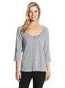 【中古】【輸入品・未使用】Roxy Womens All Star 3?/ 4スリーブシャツ US サイズ: S カラー: グレー