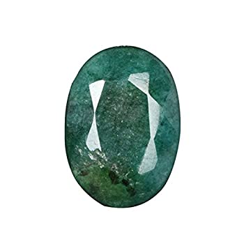 【中古】【輸入品・未使用】gemhub Jewelry メイキングストーン 19.50カラット グリーンエメラルド オーバルカット ルースジェムストーン DE-182