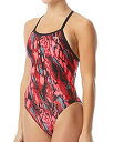 【中古】【輸入品・未使用】TYR レディース Brandello ダイヤモンドフィット 水着 32 レッド(4)