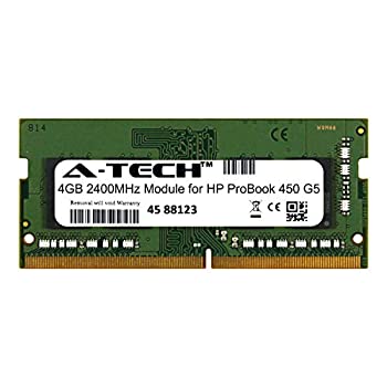 【中古】【輸入品・未使用】A-Tech 4GB モジュール HP ProBook 450 G5 ノートパソコン & ノートブック対応 DDR4 2400Mhz メモリー RAM (ATMS322447A25824X1)