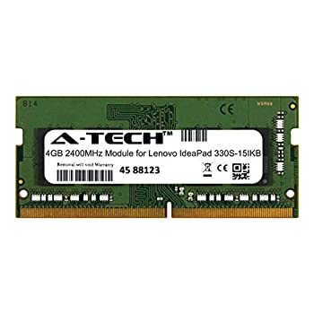šۡ͢ʡ̤ѡA-Tech 4GB ⥸塼 Lenovo IdeaPad 330S-15IKB Ρȥѥ &Ρȥ֥å ߴ DDR4 2400Mhz ꡼ RAM (ATMS277099A25824X1)