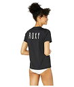 【中古】【輸入品・未使用】Roxy Junior's Enjoy Waves Short Sleeve Loose Fit Rashguard, Anthrac...