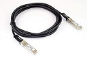 【中古】【輸入品・未使用】Qualcomm 25Gbase-CU SFP28 パッシブ DAC Twinax ケーブル Dell 互換 1M