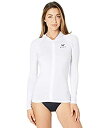 【中古】【輸入品・未使用】Roxy Women's Essentials Hooded Rashguard, Bright White 21, M