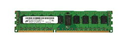 【中古】【輸入品・未使用】4GB Micron 4GB PC3-12800 DDR3-1600MHz ECC Registered CL11 240-Pin DIMM デュアルランクメモリーモジュール MFR P/N MT18JSF51272PDZ-1G6M1