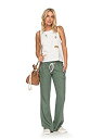 【中古】【輸入品・未使用】Roxy Junior's Oceanside Soft Pant, Olive, L