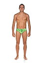 【中古】【輸入品・未使用】Arena メンズ 飛散ガラス MaxLife ブリーフ 水着 28 グリーン