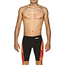 【中古】【輸入品・未使用】Arena Palm Forest MaxLife Panel Jammer Swimsuit, Black - Red - Oran...