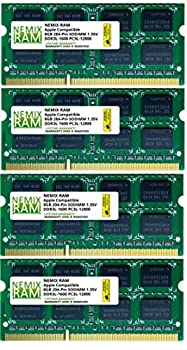 【中古】【輸入品・未使用】NEMIX RAM 32GB メモリ アップグレードキット (4x8GB) DDR3L 1600MHz PC3L-12800 CL11 SODIMM Apple iMac (2011中期 / 2012後期 / 2013後期 / 20