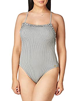 【中古】【輸入品・未使用】Roxy Women's Bico Mind of Freedom One Piece Swimsuit, Bright White 211, XS