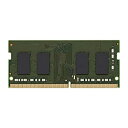 【中古】【輸入品・未使用】【100%互換性】キングストン Kingston ノートPC用メモリ DDR4 3200MT/秒 16GBx1枚 Non-ECC Unbuffered SODIMM CL22 KCP432SS8/16 製品寿命期間保(2)