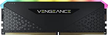 【中古】【輸入品・未使用】Corsair Vengeance RGB RS 16GB (1x16GB) DDR4 3600MHz C18 デスクトップメモリ (Dynamic RGBライティング、タイトな応答時間、カスタムパフォー