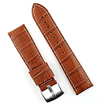 【中古】【輸入品・未使用】Honey Gator white-stitch 22?mmレザーWatch Band for Panerai Long 【中古】【輸入品・未使用】Honey Gator white-stitch 22?mmレザーWatch Band for Panerai Long