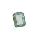 【中古】【輸入品・未使用】gemhub 天然グリーンエメラルド 3.00 Ct. 認定エメラルドカット ルースジェムストーン DX-638