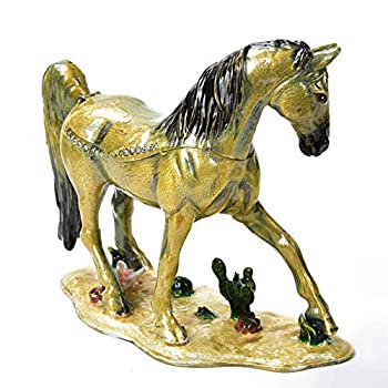 【中古】【輸入品・未使用】KALIFANO 装飾ホースジュエリー/記念品ボックス スワロフスキーエレメントクリスタル付き 収納と整理に 手作り磁気小物ボックス 【中古】【輸入品・未使用】KALIFANO 装飾ホースジュエリー/記念品ボックス スワロフスキーエレメントクリスタル付き 収納と整理に 手作り磁気小物ボックス