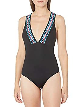 【中古】【輸入品・未使用】La Blanca レディース Vフロントクロスバック ワンピース水着 US サイズ: 6