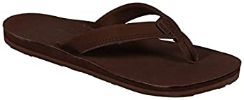 【中古】【輸入品・未使用】Roxy Lorraine Leather Sandal - Chocolate - 7