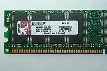 【中古】【輸入品・未使用】Kingston Memory, 99R0015-001.A00 KVR400AK2/2GR P797972-0885983 740617083019【メーカー名】キングストンテクノロジー【メーカー型番】【ブランド名】キングストンテクノロジー【商品説明】Kingston Memory, 99R0015-001.A00 KVR400AK2/2GR P797972-0885983 740617083019当店では初期不良に限り、商品到着から7日間は返品を 受付けております。こちらは海外販売用に買取り致しました未使用品です。買取り致しました為、中古扱いとしております。他モールとの併売品の為、完売の際はご連絡致しますのでご了承下さい。速やかにご返金させて頂きます。ご注文からお届けまで1、ご注文⇒ご注文は24時間受け付けております。2、注文確認⇒ご注文後、当店から注文確認メールを送信します。3、配送⇒当店海外倉庫から取り寄せの場合は10〜30日程度でのお届けとなります。国内到着後、発送の際に通知にてご連絡致します。国内倉庫からの場合は3〜7日でのお届けとなります。　※離島、北海道、九州、沖縄は遅れる場合がございます。予めご了承下さい。お電話でのお問合せは少人数で運営の為受け付けておりませんので、メールにてお問合せお願い致します。営業時間　月〜金　10:00〜17:00お客様都合によるご注文後のキャンセル・返品はお受けしておりませんのでご了承下さい。