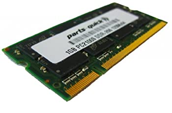 HP Pavilionノートブックdv1130caメモリアップグレード1?GB pc2100?DDR SODIMM RAM ( parts-quickブランド)