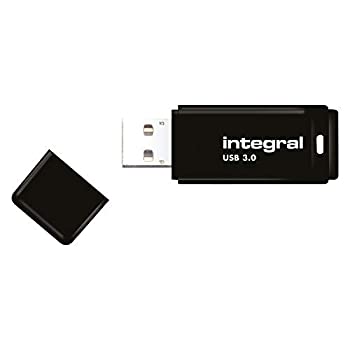 【中古】【輸入品・未使用】Integral 256GB ブラック USB3.0 フラッシュドライブ