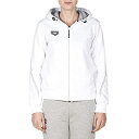 【中古】【輸入品・未使用】Arena Swim 1D337 Women's Team Line Hooded Jacket, White - XXS