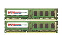 【中古】【輸入品・未使用】MemoryMasters 4GB (2x2GB) DDR3-1600MHz PC3-12800 Non-ECC UDIMM 2Rx8 デスクトップ メモリーモジュール(2)