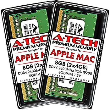 【中古】【輸入品 未使用】A-Tech 8GB (2x4GB) RAM Apple iMac 2017 (27インチ Retina 5K 21.5インチ Retina 4K) DDR4 2400MHz SODIMM PC4-19200 1.2V 260-ピン SO-DIM